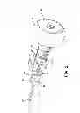 Fig. 06 - Lockable lockset operable by either axial or rotational knob movement