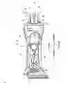 Fig. 02 - Electric tool having housing, tool holder, shoe and battery mounting portion which slidably receives battery