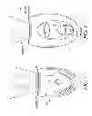 Fig. 08 - High performance scan engine with rear-facing image sensor in handheld arrangement for, and method of, imaging targets using the scan engine