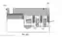 Fig. 19 - Self aligned trench MOSFET with integrated diode