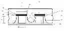Fig. 01 - Contact pads with sidewall spacers and method of making contact pads with sidewall spacers