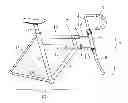 Fig. 01 - ADJUSTABLE AND EXTENSIBLE BICYCLE FRAME
