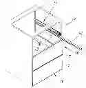 Fig. 01 - Rail system for a drawer