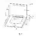 Fig. 02 - Display with bent inactive edge regions