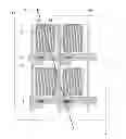 Fig. 01 - ARRAY SUBSTRATE, LIQUID CRYSTAL DISPLAY APPARATUS AND ALIGNMENT RUBBING METHOD