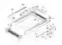 Fig. 01 - Fastening device for hard disk drive