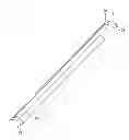Fig. 01 - RUBSTRIP WITH INTEGRAL LIGHTING FOR POSSIBLE USE IN AN AIRCRAFT