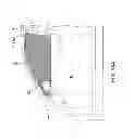 Fig. 08 - Motor vehicle window having frame with electrical illumination means