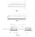 Fig. 02 - Solid state lighting strip for mounting in or on a panel support element of a modular panel system