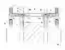Fig. 01 - Modular framework suprastructure for dental implants