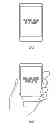 Fig. 01 - Touch-panel cellular phone and input operation method