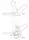Fig. 03 - Chain guard with unitary bracket extension