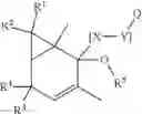 Fig. 2283 - SUBSTITUTED 5-(BICYCLO[4.1.0]HEPT-3-EN-2-YL)PENTA-2,4-DIENES AND 5-(BICYCLO[4.1.0]HEPT-3-EN-2-YL)PENT-2-ENE-4-INES AS ACTIVE AGENTS AGAINST ABIOTIC STRESSES IN PLANTS