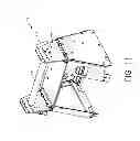 Fig. 13 - Transport Incubator System Frame with Adjustable Handles
