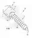 Fig. 02 - HAMMER TOE IMPLANT WITH LIVING HINGE AND METHOD