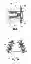 Fig. 17 - Intervertebral implant having extendable bone fixation members