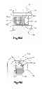Fig. 23 - Intervertebral implant having extendable bone fixation members