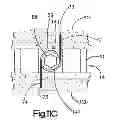 Fig. 33 - Intervertebral implant having extendable bone fixation members