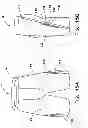 Fig. 27 - Garment with adjustable lacing arrangement