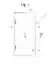 Fig. 02 - Latch jamb security plate for doorjamb