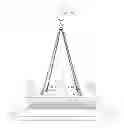 Fig. 01 - Method and apparatus for lifting and leveling a concrete panel
