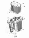 Fig. 06 - Efficiency-improved multiple bellows filter
