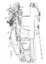 Fig. 11 - Pull-type crop harvesting machine transport system including a swath protection shield