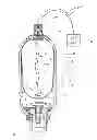 Fig. 01 - Sensor device for detecting flowable media, a pressure device and a measuring method