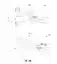 Fig. 19 - Rotating grill platform with blade tilting mechanism utilizing heat energy generated by the grill source of heat