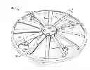 Fig. 01 - Rotating screen for centrifugal fan