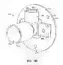 Fig. 13 - Ventilator aerosol delivery system with transition adapter for introducing carrier gas