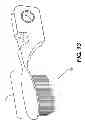 Fig. 14 - Hair implement with rotational bearing