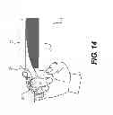 Fig. 15 - Hair implement with rotational bearing
