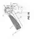 Fig. 17 - Hair implement with rotational bearing