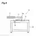 Fig. 10 - Pallet wiping device, pallet cleaning device, and pallet work line