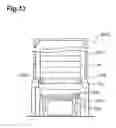 Fig. 14 - Pallet wiping device, pallet cleaning device, and pallet work line