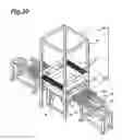 Fig. 21 - Pallet wiping device, pallet cleaning device, and pallet work line