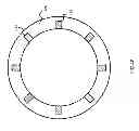 Fig. 13 - SYMMETRIC RETURN LINER FOR MODULATING AZIMUTHAL NON-UNIFORMITY IN A PLASMA PROCESSING SYSTEM