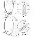 Fig. 11 - Covering for architectural opening including cell structures biased to open