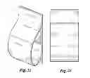 Fig. 27 - Covering for architectural opening including cell structures biased to open
