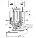 Fig. 01 - Coarse hard-metal particle internal injection torch and associated compositions, systems, and methods