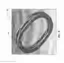 Fig. 11 - Rolling cutter with close loop retaining ring