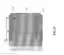 Fig. 26 - Rolling cutter with close loop retaining ring