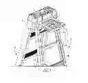 Fig. 02 - Method and Stepladder with a Tray