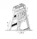Fig. 03 - Method and Stepladder with a Tray