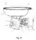 Fig. 25 - Adjustable hands-free mounting apparatus for tablet PCs with expanded description of its miniature subcombinations