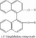 Fig. 03 - 2,2′-binaphthalene ester chiral dopants for cholesteric liquid crystal displays