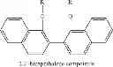 Fig. 04 - 2,2′-binaphthalene ester chiral dopants for cholesteric liquid crystal displays