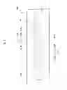 Fig. 06 - Substrate, light-emitting device, and lighting apparatus having a largest gap between two lines at light-emitting element mounting position