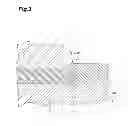 Fig. 04 - Terminal structure, and semiconductor element and module substrate comprising the same